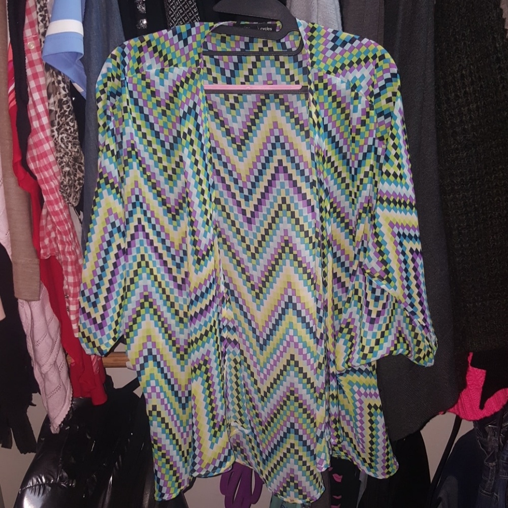 NWOT Short Kimono
